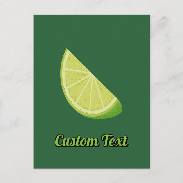 Lime Slice Postcard (Front)