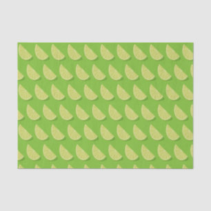 Lime Slice Tissue Paper