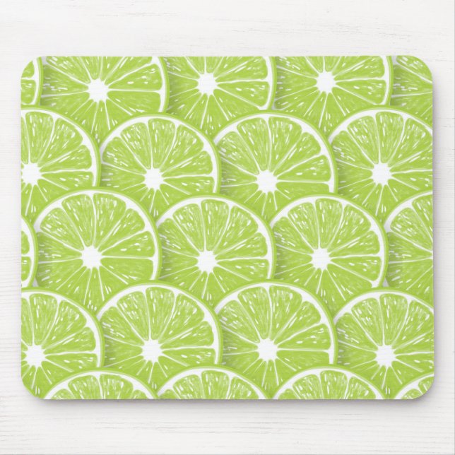 Lime slices mouse pad (Front)