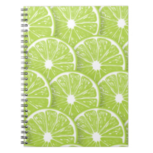 Lime slices notebook