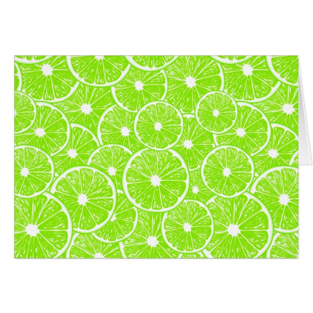 Lime slices pattern (Front Horizontal)