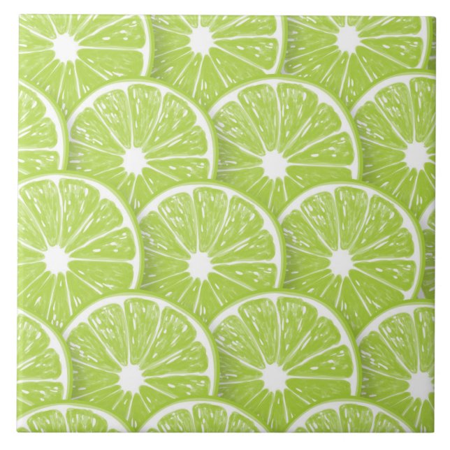 Lime slices tile (Front)
