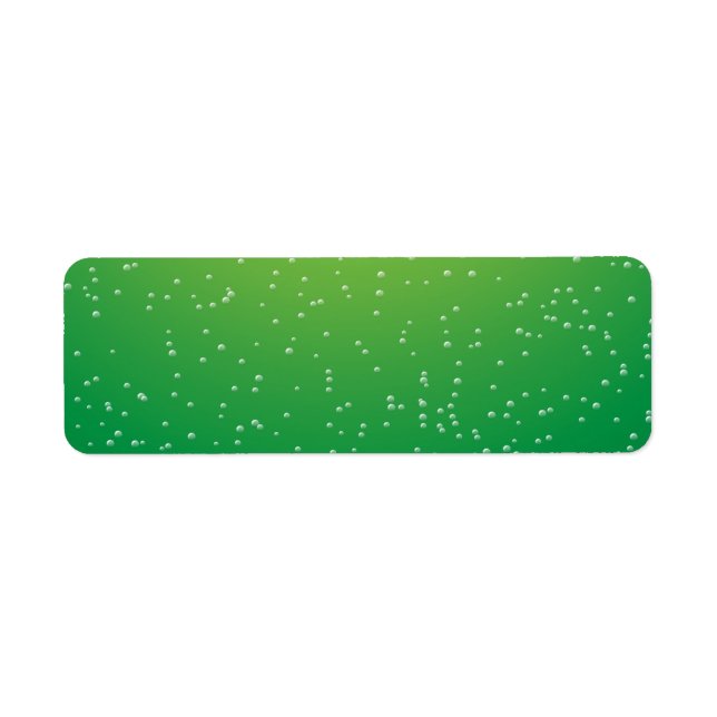 Lime Soda with Tiny Bubbles Background Art (Front)