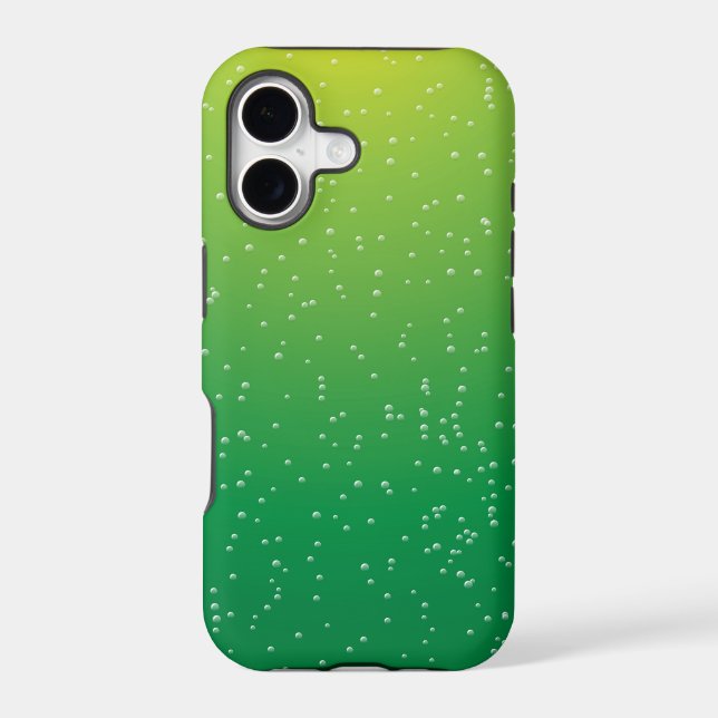 Lime Soda with Tiny Bubbles Background Art (Back)