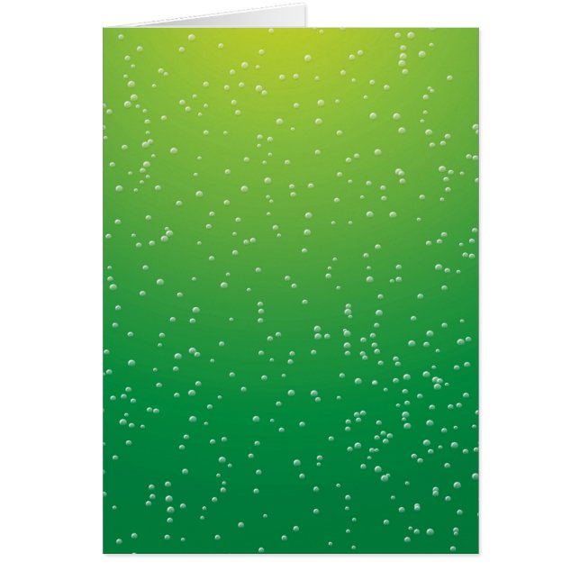 Lime Soda with Tiny Bubbles Background Art (Front)