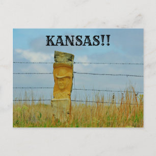 Lime Stone Face Carving Stone Post POST CARD. Postcard