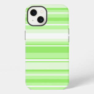 Lime stripes Case-Mate iPhone case
