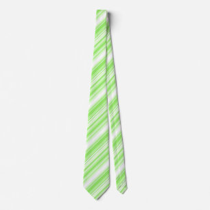 Lime stripes tie