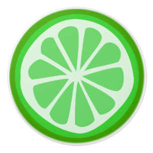 Lime Time Ceramic Knob