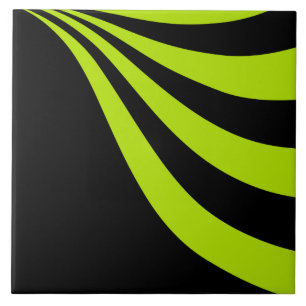 Lime Wave Tile