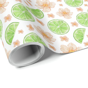 Lime Wrapping Paper