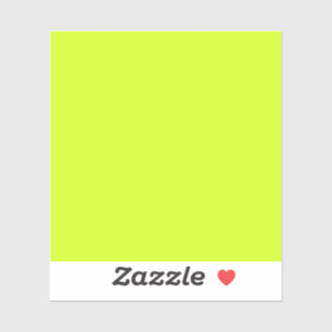 Lime yellow  (solid colour)