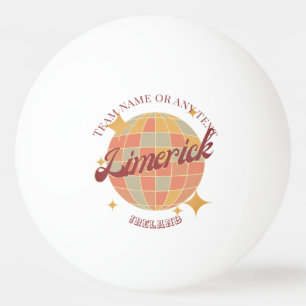 Limerick City Ireland table tennis club Ping Pong Ball