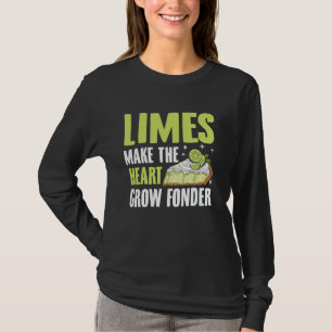 Limes Make the Heart Grow Fonder Key Lime Pie T-Shirt