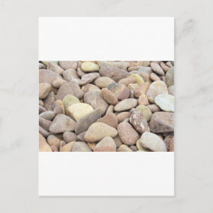 limestone pebbles postcard
