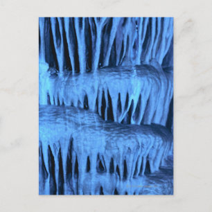 Limestone stalactites ,Lehman Caves ,Great Basin Postcard