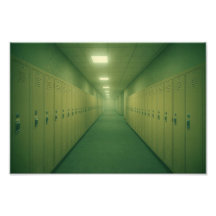 Liminal Locker Room Hallway – Dreamcore Backrooms