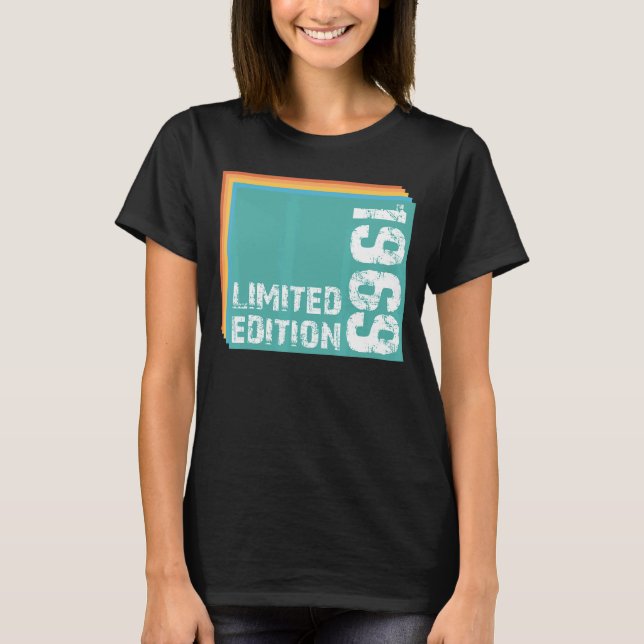 Limit Edition 1969 Birthday T-Shirt (Front)