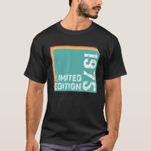 Limit Edition 1975 Birthday T-Shirt