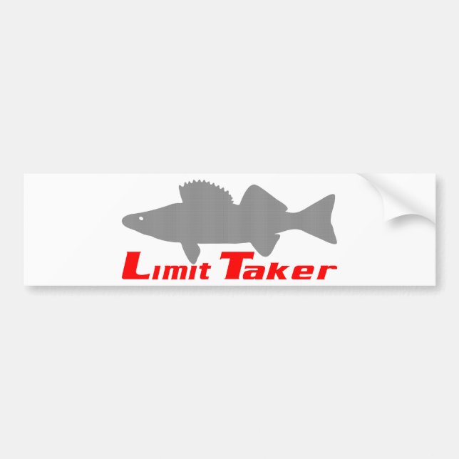 LIMIT TAKER BUMPER STICKER (Front)