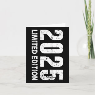 Limited Edition And 2025 Card