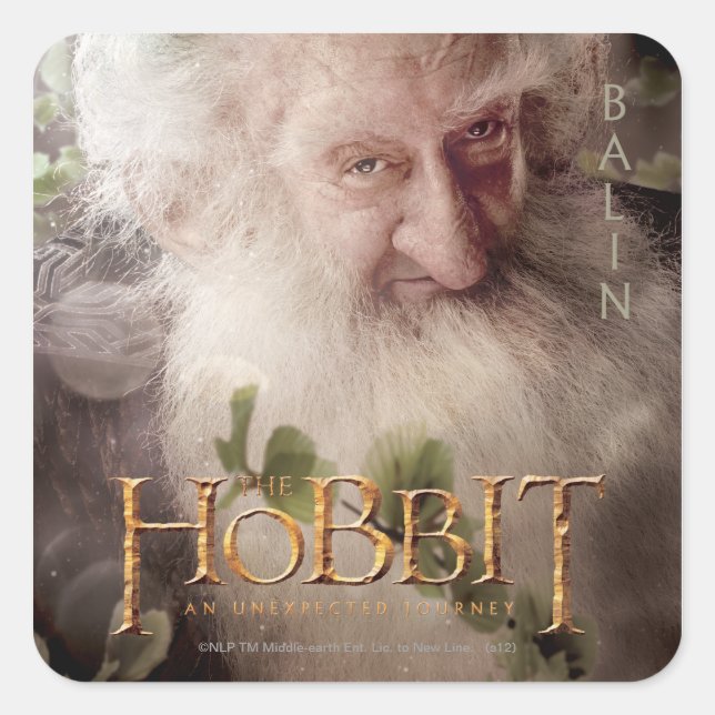 Limited Edition Artwork: Balin Square Sticker (Front)