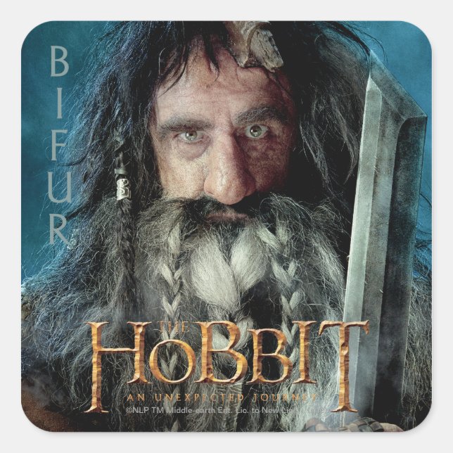 Limited Edition Artwork: Bifur Square Sticker (Front)