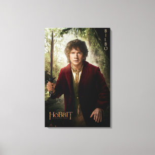 Limited Edition Artwork: BILBO BAGGINS™ Canvas Print