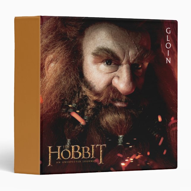 Limited Edition Artwork: Gloin Binder (Front/Spine)