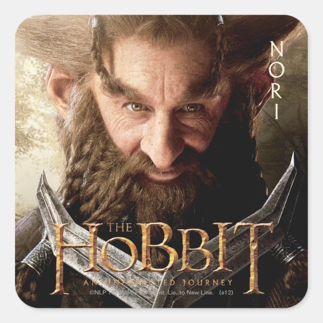 Limited Edition Artwork: Nori Square Sticker (Front)