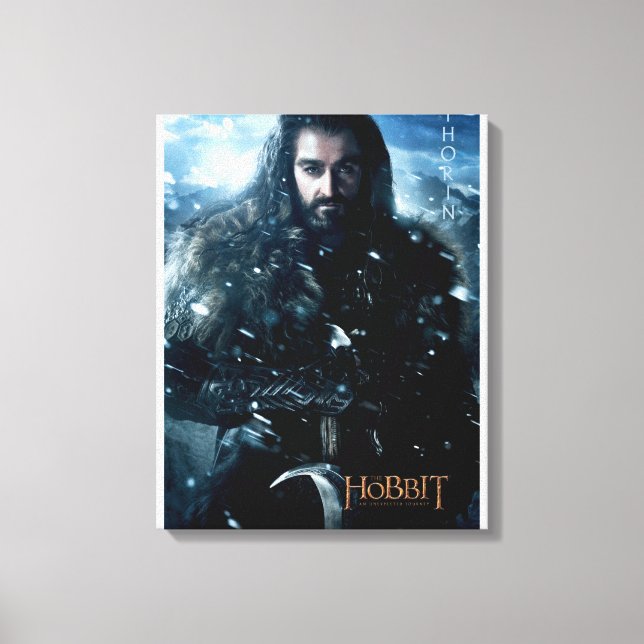 Limited Edition Artwork: THORIN OAKENSHIELD™ Canvas Print (Front)