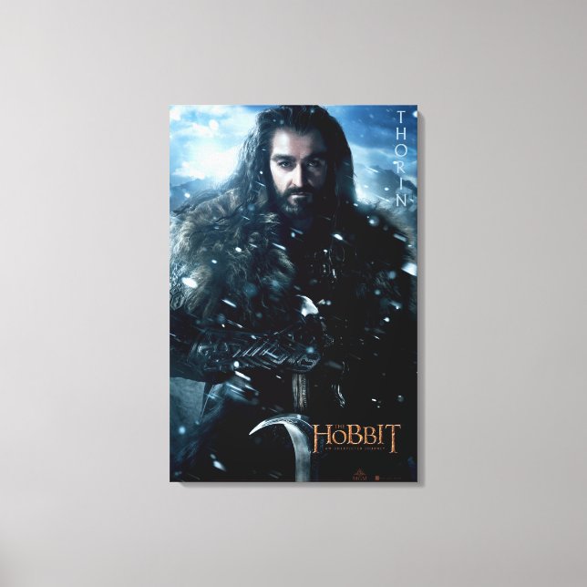 Limited Edition Artwork: THORIN OAKENSHIELD™ Canvas Print (Front)