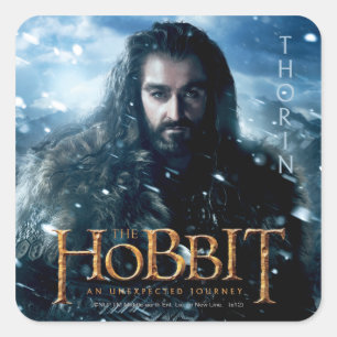 Limited Edition Artwork: THORIN OAKENSHIELD™ Square Sticker