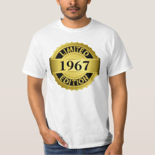 Limited Edition Birthday Year Personalized T-Shirt