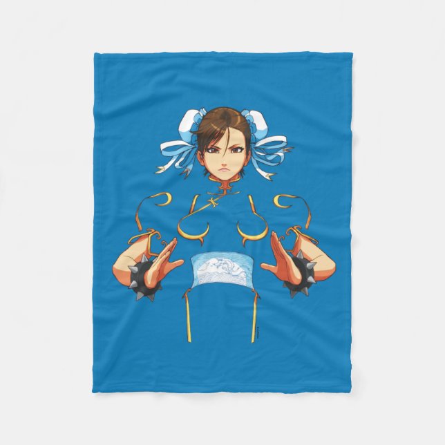 Limited Edition - Chun Li Fleece Blanket (Front)