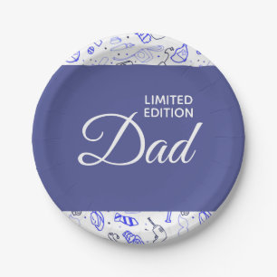 LIMITED EDITION DAD Father's Day Paper Plate