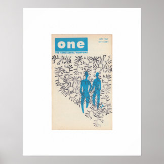 Limited Edition ONE Magazine, May 1960 Print