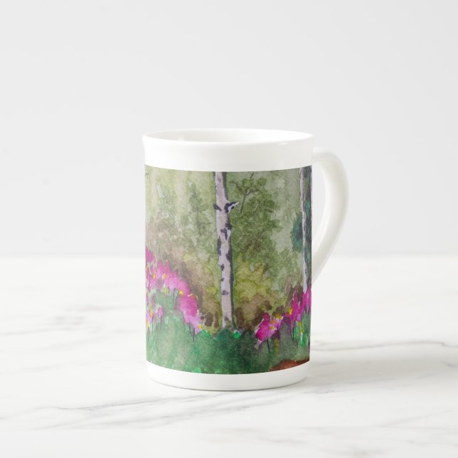 Limited Edition Porcelain Cup artist Kim Brooks (Front Right)