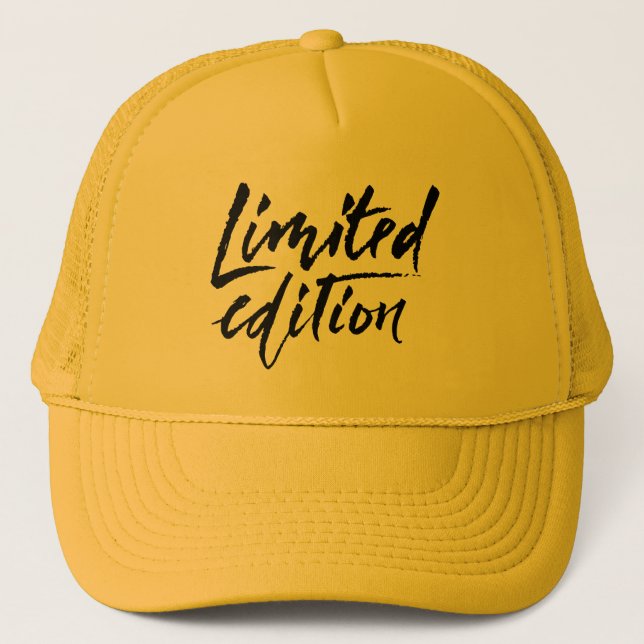 Limited Edition  Trucker Hat (Front)