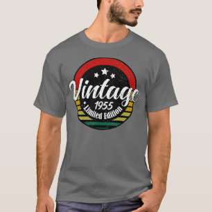 Limited Edition Vintage 1955 birthday 68 Birthday T-Shirt