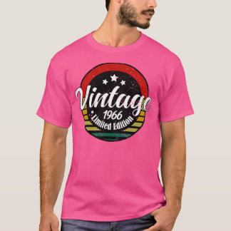 Limited Edition Vintage 1966 birthday 57st Birthda T-Shirt