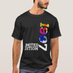 Limited Edition Vintage 1997 Funny 28th Birthday 2 T-Shirt<br><div class="desc">Limited Edition Vintage 1997 Funny 28th Birthday 28 Years</div>