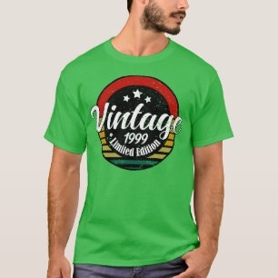 Limited Edition Vintage 1999 birthday 24th Birthda T-Shirt