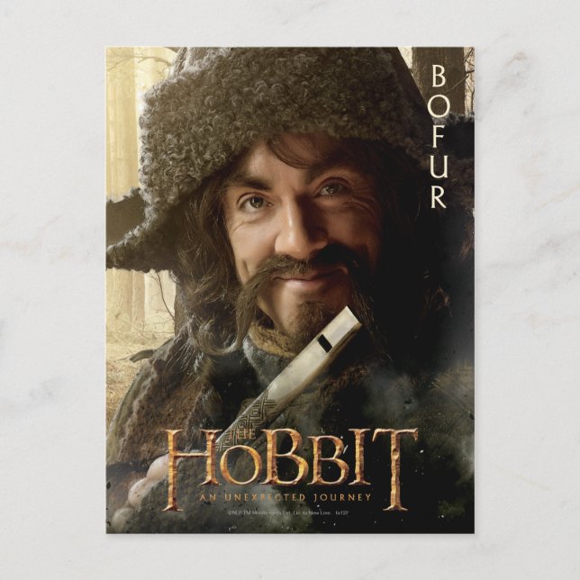 Limited EditionArtwork: Bofur Postcard (Front)