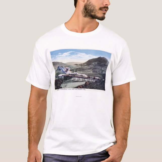 Limited Rail, Horseshoe Curve T-Shirt (Front)