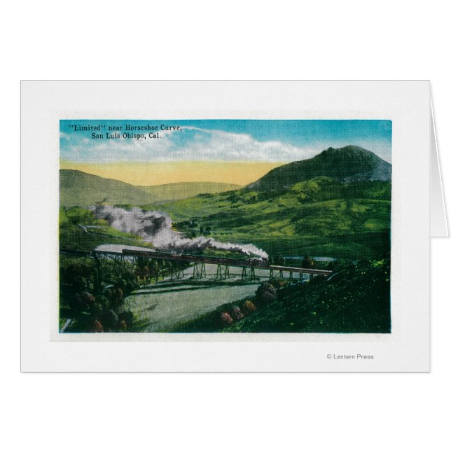 Limited Railroad near Horseshoe Curve (Front Horizontal)