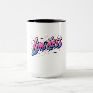 Limitless Coffe Mug – Bold Inspirational Word Cups