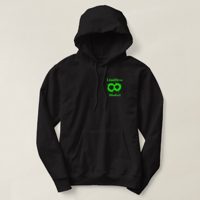 Limitless Mindset Hoodie – Motivational (Design Front)