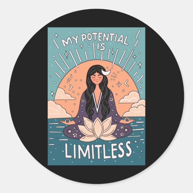 Limitless Sticker  (Front)