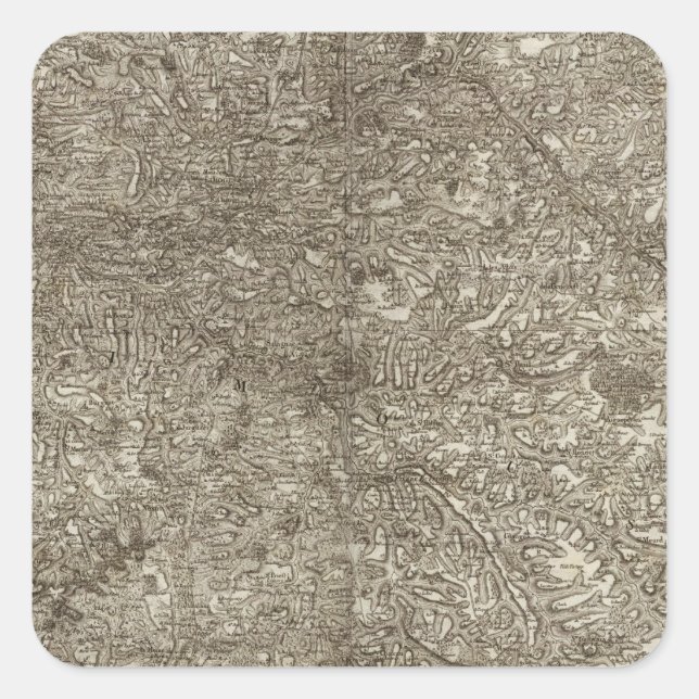 Limoges Square Sticker (Front)